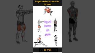 Kegels workout for men youtubevideosyoutubeshorts kegelsgymworkouthomeworkoutgymroutinesports [upl. by Candice]