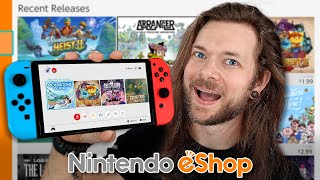 10 NEW Nintendo Switch eShop Games Worth Buying [upl. by Fonville]