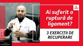 Ruptura de Ligamente Incrucisate Anterior 3 EXERCITII pentru Genunchi [upl. by Acsecnarf321]