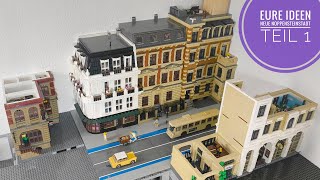 Eure Ideen in der Neuen Noppensteinstadt  Teil 1  BlueBrixx Lego [upl. by Turro]