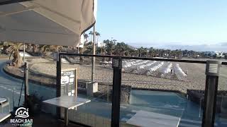 Webcam Lanzarote  Live Stream from the Beachbar in Costa Teguise [upl. by Eitra528]