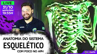 LIVE Anatomia do sistema esquelético com foco no APH [upl. by Nycila]