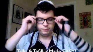 How To Wrap Tefillin and Wear Tallit Made Easy PunkTorah [upl. by Maryanna]