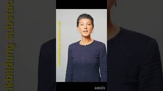 Wagenknecht über abgehobene Politiker [upl. by Bevan]