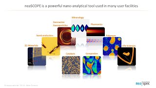 Scanning NearField Optical Microscopy Imaging amp Spectroscopy at 10nm Resolution with neaSCOPE [upl. by Jonati]