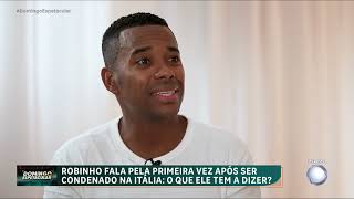 Robinho quebra silêncio e fala pela primeira vez sobre a condenação de violação em Itália [upl. by Eceela]