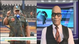 5 MINUTES EDITION SPECIALE  CHEF DETAT MAJOR TSHIWEWE ASALI CAUSERIE MORALE NA FARDC AKEBISI BANGO [upl. by Wenona]