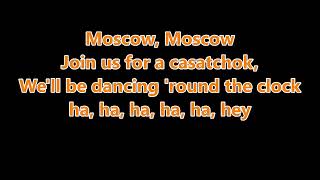 Dschinghis Khan Moskau English Version With Lyrics [upl. by Ho852]