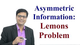 Asymmetric Information Lemons Problem in Hindi [upl. by Kwasi]