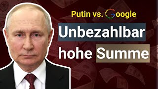 Russland verhängt „unbezahlbare“ Strafe gegen Google amp RohstoffNews [upl. by Lewls]