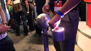 Disneys MagicBand Demonstration at the 2013 D23 Expo [upl. by Yxor578]