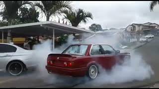 BMW E30 325is evo 2 Donuts  Drift [upl. by Blackman]