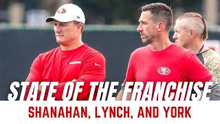 49ers State of the Franchise Kyle Shanahan John Lynch and Jed York speak [upl. by Reltuc395]