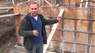 How To Build A House Forming The Concrete Walls EP 22 [upl. by Eneres]