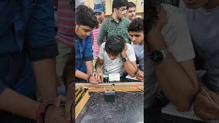 meter bridge experiment class 12 shorts physics viral [upl. by Noivax]