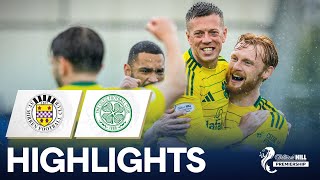 St Mirren 03 Celtic  McGregor Leads Bhoys To Comfortable Win  William Hill Premiership [upl. by Yremrej]