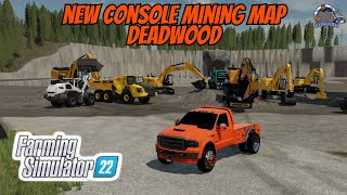 NEW Console Mining Map Deadwood in Farming Simulator 22 fs22 farmingsimulator22 simulator [upl. by Magna]