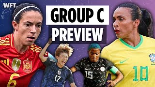 Spain Japan Nigeria amp Brazil  GROUP C PREVIEW  Womens Football at Paris 2024 [upl. by Cita]