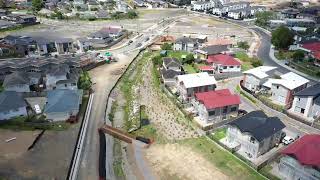 FlyOver of Freeland Reserve in Mt Roskill  end of Feb 2022 [upl. by Geanine]