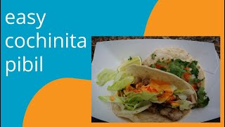 Easy Cochinita Pibil by A Cook Not Mad [upl. by Josefina]