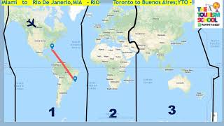 IATA Global Indicators  IATA  Air Ticketing Course Global Indicator GI Western Hemisphere WH [upl. by Leticia]