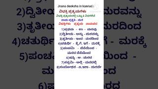 ವಿಭಕ್ತಿ ಪ್ರತ್ಯಯಗಳು  Vibhakti Prathyayagalu in kannada  Kannada Grammar  ಕನ್ನಡ ವ್ಯಾಕರಣ  ವಿಧಗಳು [upl. by Blanchard]