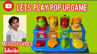 ASMR 😍🔴 So Cute POP UP Learning Toy popup satisfying asmr trending [upl. by Caye]