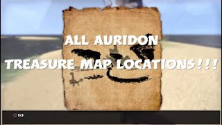 ESO  All Auridon Treasure Map locations [upl. by Samid193]