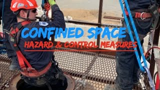 What is Confined Space II what are Hazards and Control measures of Confined space II [upl. by Atteselrahc689]