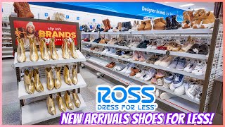 👠ROSS DRESS FOR LESS NEW DESIGNER SHOES amp SANDALS FOR LESS‼️ROSS SHOPPING  SHOP WITH ME❤︎ [upl. by Adnilim]