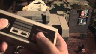 Lego Nintendo Entertainment System With Controller and Cartridge NES [upl. by Gaidano]