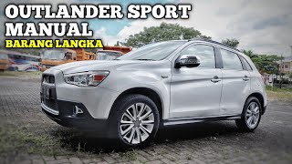 Review MITSUBISHI OUTLANDER SPORT MANUAL BEKAS  STOCK LANGKA TRANSMISI MANUAL [upl. by Rehtaeh]