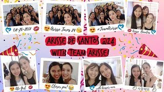 ARISSE DE SANTOS 24 WITH TEAM ARISSE 💖 RR26 Adventures [upl. by Summers]