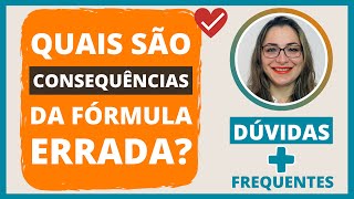 CONSEQUÊNCIAS DA FÓRMULA INFANTIL ERRADA PARA A SAÚDE DO BEBÊ Recém Nascido shorts [upl. by Gignac]