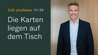 Die Karten liegen auf dem Tisch​ DJEplusNews November 2024 mit Mario Künzel [upl. by Rebe]