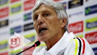 Vea la rueda de prensa de José Pékerman en Barranquilla [upl. by Tremann]