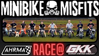 Mason and Kenzie Clash in an EPIC Mini Bike Battle for 1st GKK with the MINIBIKE MISFITS [upl. by Minna420]