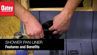 How to achieve a complete shower pan liner installation [upl. by Cavanaugh244]