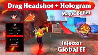 Free Fire OB46 INJECTOR  Headshot Hack  Location Hack  Magic Bullet  Rank Working Neck Headshot [upl. by Johanan]