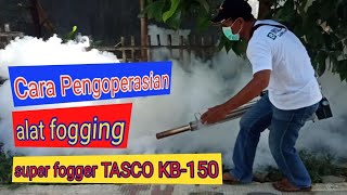 yonoschannel tascokb150 Cara menggunakan alat fogging tasco kb150 [upl. by Harwell]