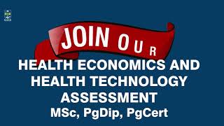 Health Economics and Health Technology Assessment online learning at the University of Glasgow [upl. by Rodolfo]