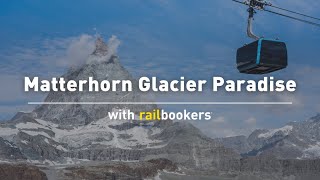 Matterhorn Glacier Paradise Gondola Ride from Riffelberg [upl. by Brennan]