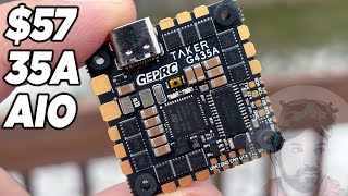 This AIO Has ZERO Reviews On YouTube  NEW GEPRC Taker G4 35Amp AIO Flight Controller Review [upl. by Heydon]