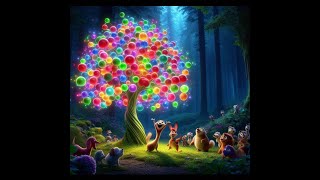 The Magical Berry Bush Kids Tale ENGLISH Short Bedtime Story tales fantasystory [upl. by Nnasor]