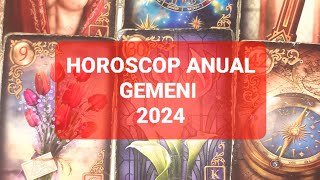 Gemeni Tarot Horoscop Anul 2024 [upl. by Letney]