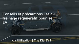 Conseils et précautions liés au freinage régénératif pour les EV｜The Kia EV9 [upl. by Nazus532]