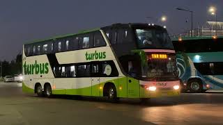 ► Modasa Zeus 3  Volvo B420R  turbus  N° 4379  Semi Cama GXTG27 [upl. by Atiuqiram]