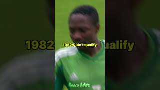 Nigeria World Cup history 19302022 shorts football nigeria [upl. by Aleron]