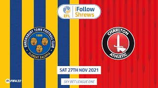 Shrewsbury Town 10 Charlton Athletic  Highlights 2122 [upl. by Joe]