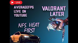 Some NFS heat with the G29 Valorant grind later  AverageFPS  Valorant amp NFS [upl. by Col]